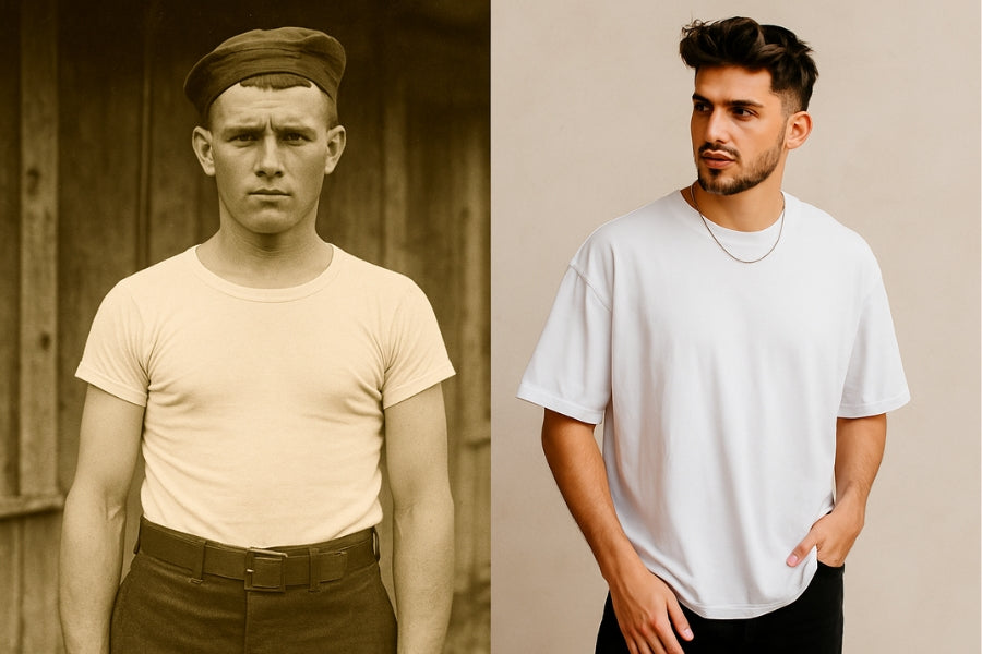 The History of the T-Shirt: From Undergarment to Fashion Staple